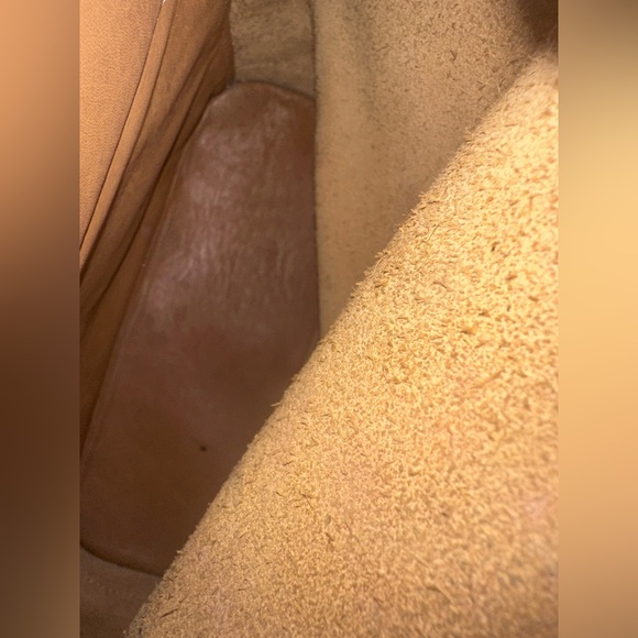 Vintage Coach 1999 Camel Leather Backpack 12x10x5 - Picture 12 of 12